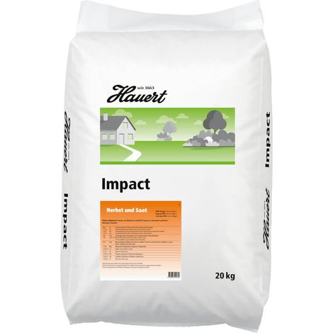 Hauert Impact Herbst + Saat 20 kg Rasendünger Herbstdünger Saatdünger
