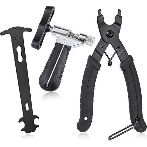 Outil multifonction pour chaîne de vélo, pince à maillons + dérive-chaîne, modèle 3-en-1 (1/5)