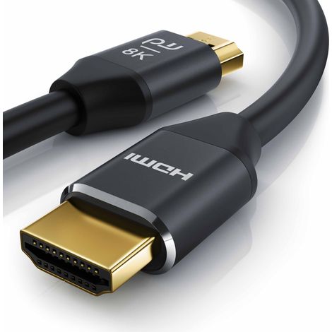 Primewire 8K Premium HDMI Ultra High Speed Kabel 2.1 7680 x 4320 @ 120 Hz mit DSC - 0,5m (1/5)