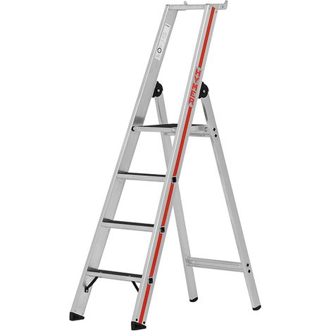 Escabeau 4 marches - Hauteur max. de travail 2.93m - 862604