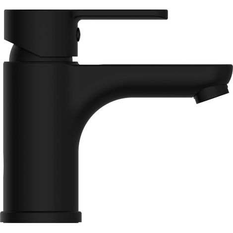 Mezclador monomando de lavabo DENVER - negro mate Schütte (1/5)