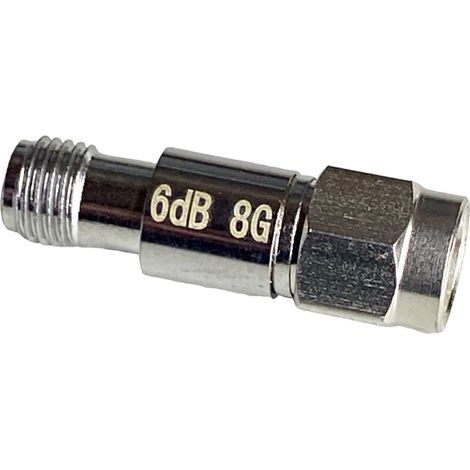 Atenuador de 6 dB CC -86 GHz coaxial SMA conector SMA gn V2 (1/5)