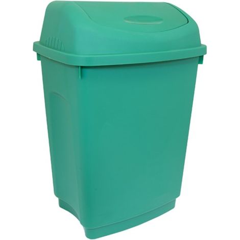 Poubelle verte en Plastique, 50L ( Prix pour 1 )