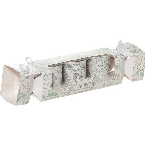Duftkerze windlicht bedruckt x 3 5 x h 6 45 g - Feeric lights & christmas (1/2)