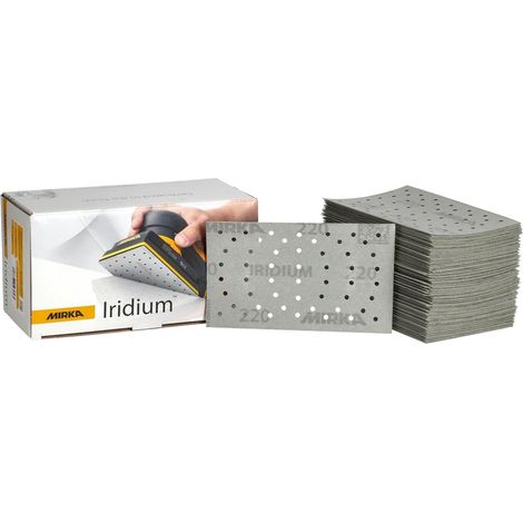 papier abrasif auto-agrippant 81x133 mm 54 trous grain 220 (1/5)