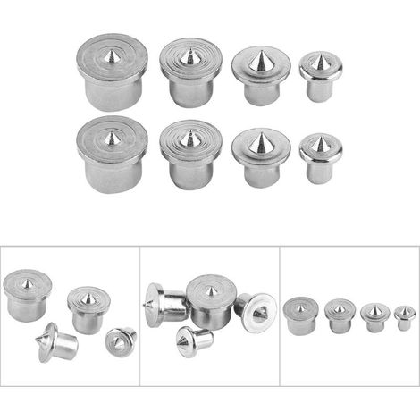 Outil d'alignement de tenons avec pointes marqueurs 6mm 8mm 10mm 13mm (Plein)