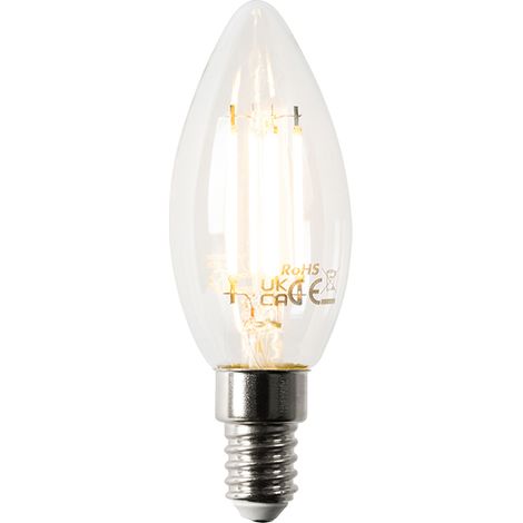 LUEDD Bombilla LED inteligente E14 B35 4.5W 470lm 2700K (1/3)