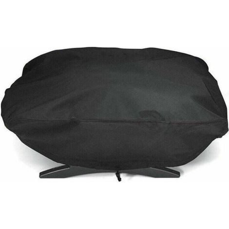Housse gril 210D Compatible Weber Q1200/Q1000 Anti-UV Barbecue gaz (1/4)