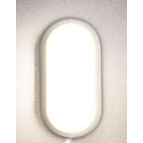 Applique Murale Intérieure Exterieur 15W 1600LM, Plafonnier LED 6000K, Luminaires Blanc, Lampe Eclairage Exterieur IP54, Éclairage de Plafond Pour Sous-Sol, Couloir, Escalier, Garage, Bain (1/5)