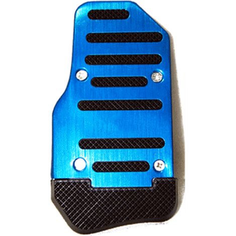 Lot de 3 protections de pédales de frein antidérapantes et résistantes à l'usure, pour pédale d'accélérateur manuelle de voiture (bleu). (1/5)