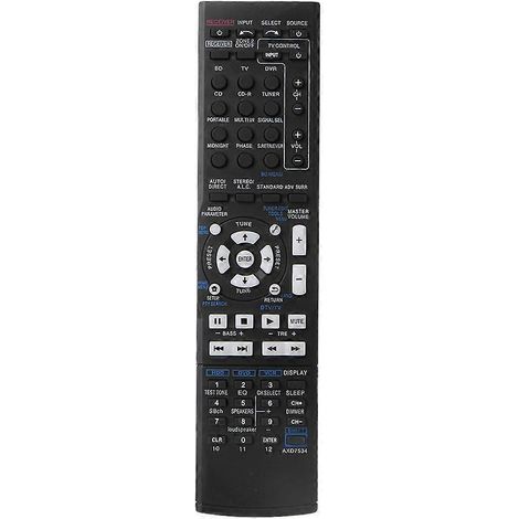 Télécommande universelle de remplacement pour amplificateur audio-vidéo Pioneer, compatible avec les systèmes home cinéma. (1/5)