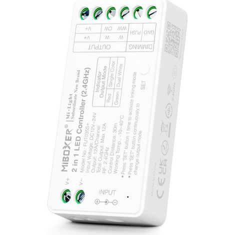 Dispositif de commande Mi-light fut035s+ 12A sans fil 30m (1/5)