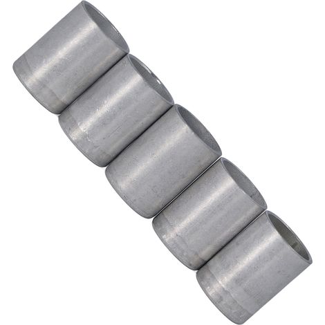 20 Pièces Couvercle Raccord Climatisation Aluminium Tube Connexion AC Embout Capuchon Flexible 1/2 Pouce (1/5)