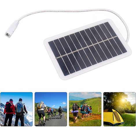 2W 5V polykristallines Silizium-Solarpanel, tragbare USB-Notstromversorgung (1/5)