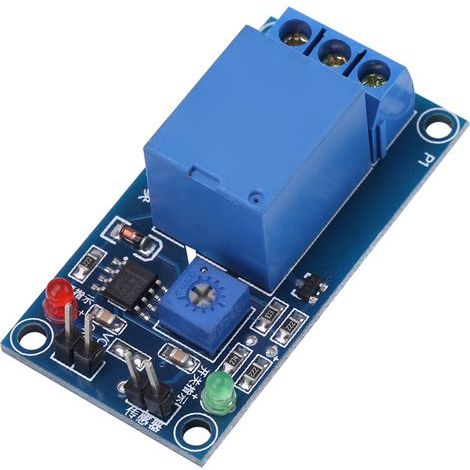 12V Raindrops Controller Module Rain Foliar Leaf Moisture Sensor Relay Switch (1/5)