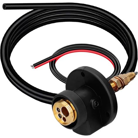 MIG Prise pour panneau de soudage pour Binzel MIG/MAG Torche de soudage Connecteur central Adaptateur de panneau Laiton Connecteur européen Dévidoir Poste à souder industriel (1/5)
