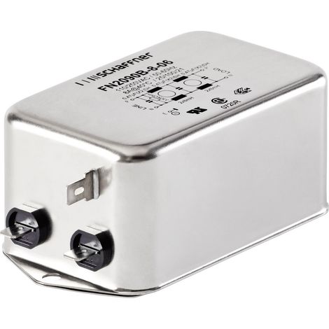 Schaffner FN2090-6-06 FN2090-6-06 Entstörfilter 250 V/AC 6 A 8 mH (L x B x H) 85 x 54 x 30.3 mm 1 S