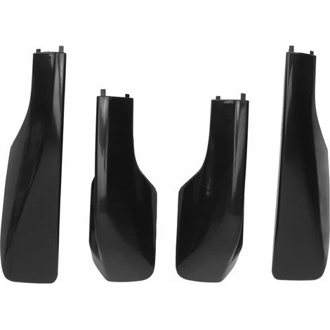 Lot de 4 housses de toit en plastique pour voiture, accessoires faciles à installer, porte-bagages de toit, porte-bagages de toit, remplacement p (1/5)