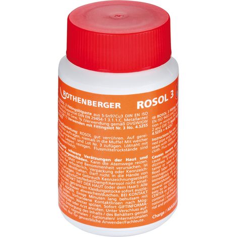 ROTHENBERGER Pâte à souder pour raccords ROSOL 3, 250g - 45225 (1/2)