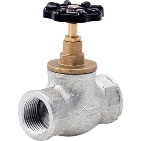Perfexim 5901880015205 Valvola di arresto standard in ghisa scura