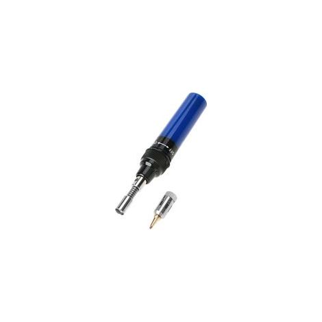 Chalumeau à gaz butane sans fil, fer à souder, pistolet, stylo de soudage, outil 1300℃ (bleu)