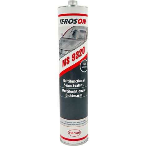TEROSON MS 9320 mastic d'étanchéité Noir 300 ml