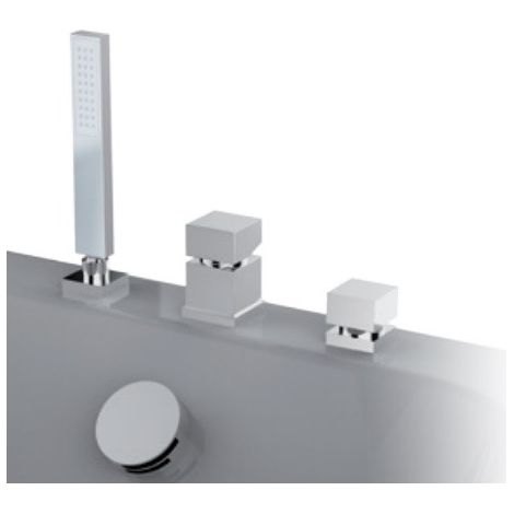 Ensemble de robinet bain douche encastrable