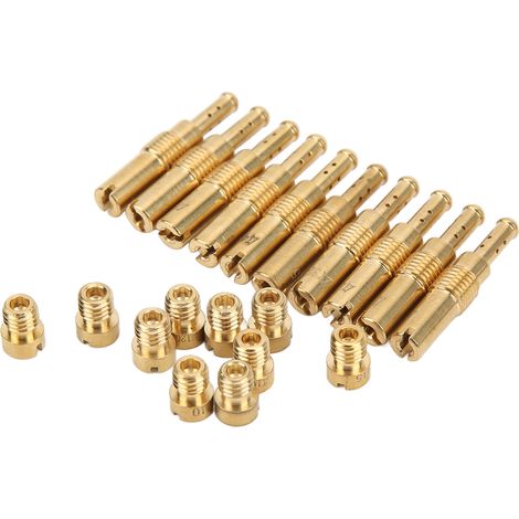 Kit de 20 gicleurs principaux pour carburateur Keihin PWK CVK OKO Polini (1/5)