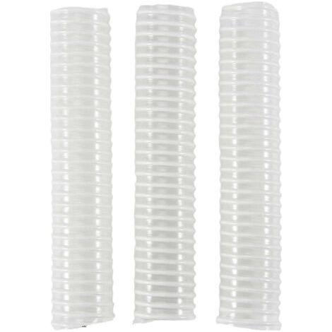 Lot de 3 tuyaux de rechange de 1-1/2 pouce pour embout inférieur compatibles avec les aspirateurs Shark Rocket NV341, NV470, NV500, NV501 et UV560