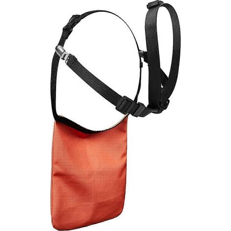 Tablier ajustable pour chèvres, pour la prévention de la reproduction et le contrôle des boucs, avec visibilité orange vif (1/5)