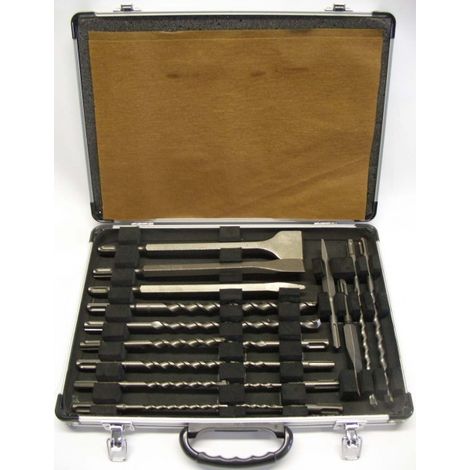 Ensemble de forets et ciseaux Makita SDS-plus 17 pcs