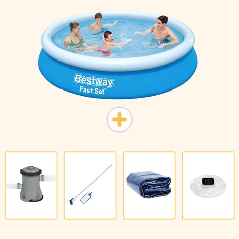 Bestway Bestway Fast Set Ronde - 366x76 cm - 5-pièces S305 (1/5)