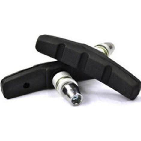 Convient aux plaquettes de frein V-brake de vélo, modèle PM25, 70 mm, conception symétrique tout temps, avec boulons, filetages et fixations. (1/4)