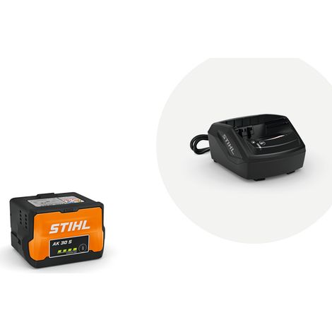 Set de démarrage 1 batterie AK 30 S et 1 chargeur AL 101 - STIHL - 45200075902