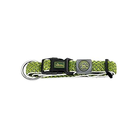 Collar para Perro Hunter Vario Plus Hilos Talla L Lima (40-60 cm)