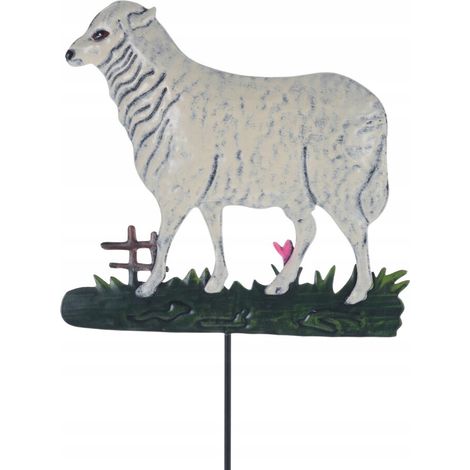 Animal sur un bâton, décoration de jardin 75 cm (1/5)