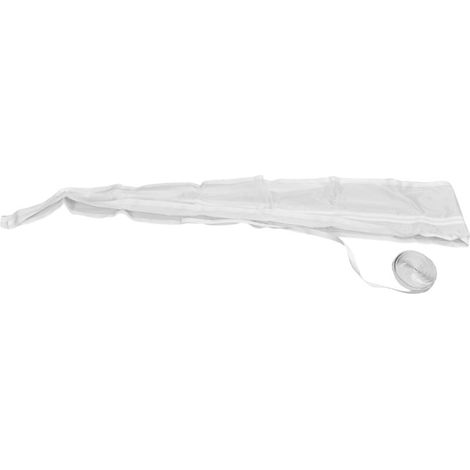 Accesorios para sellado de ventanas de aires acondicionados portátiles, deflector de sellado de tela suave de 4 m/13,1 pies -Crezuo