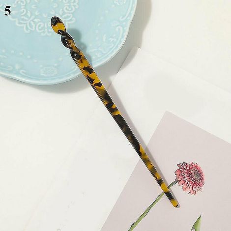 Retro-Haarspangen aus chinesischem Acetat für Damen, Haarknotennadeln - 9 - B5 (1/3)