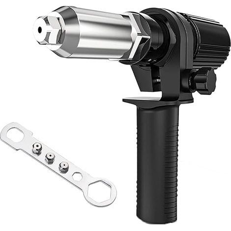 Riveteuse électrique, Adaptateur Riveteuse Rivet Gun Core Pull Accessoires Attachments Adaptateur de Joint de Foret de rivetage sans Fil (1/5)