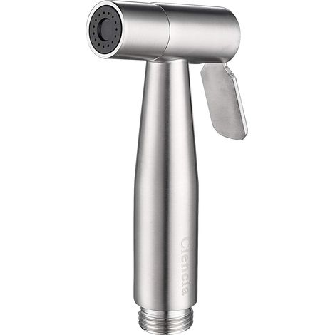 1 Pulvérisateur Bidet Acier Inoxydable Débit Élevé Contrôle Pression Pour WC Salle De Bain (1/5)