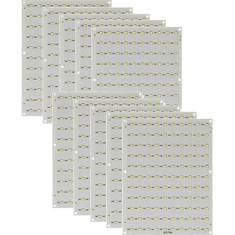 Lot de 10 panneaux de rétroéclairage LED CMJN pour bambou, compatibles avec les lithophanies, alimentation USB-C 5V 1A. (1/5)