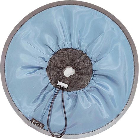 (Bleu clair S) Collier de protection confortable et doux pour chat, collier élisabéthain pour animaux de compagnie, à utiliser après une opération - Bon (1/5)
