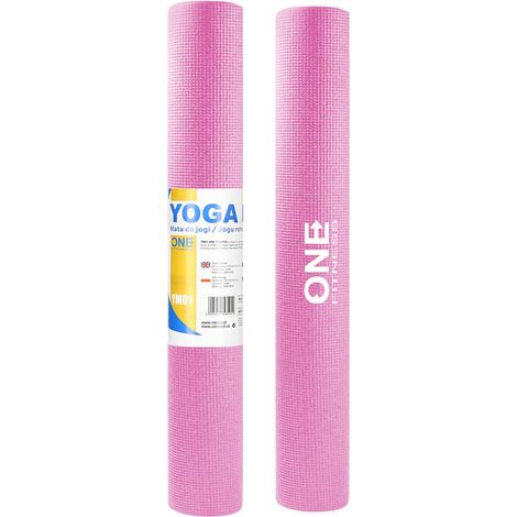 YM01 YOGAMATTE (rosa) ONE FITNESS (1/5)