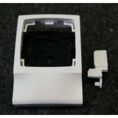 Support blanc pure d'appareillage en saillie Legrand pour moulure 12x20mm Ateha HAGER