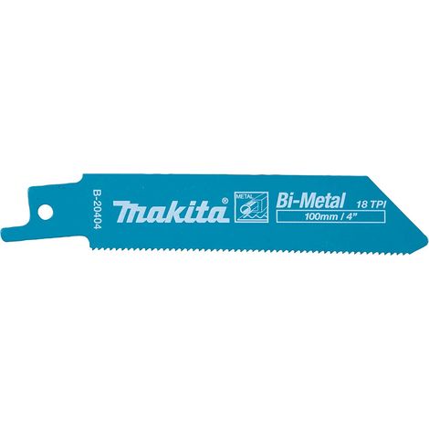MAKITA Cuchillas flexibles bimetálicas para chapas finas 75mm - Caja de 5 - B-20404