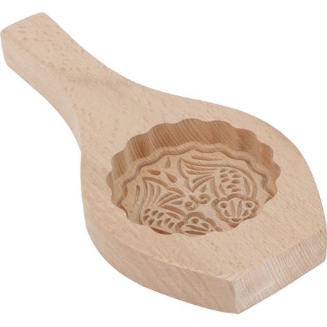 Moule à gâteaux de lune en bois pour biscuits, fondant et gâteaux, outils de décoration de cuisine, poisson de lune (1/5)