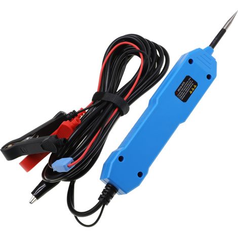 Testeur de circuit automobile 3,5-36 V, lampe témoin de test de puissance automobile, testeur de polarité et de continuité pour la détection des courts-circuits, diagnostic du système électrique autom (1/3)