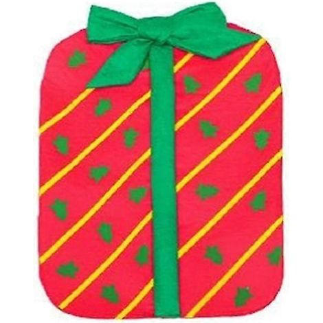Décoration de Noël Sac cadeau rayé Housse de dossier de chaise avec nœud pour hôtel, restaurant et maison Co yuante (1/5)