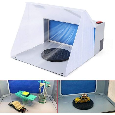 Cabina di verniciatura aerografo, impianto di aspirazione per aerografo, modellismo e verniciatura