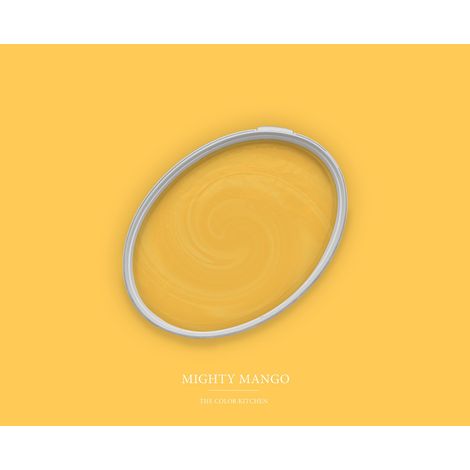 Wandfarbe Gelb matt The Color Kitchen Mighty Mango Exklusive Innendispersion Hohe Farbintensität 2.5 Liter (1/5)